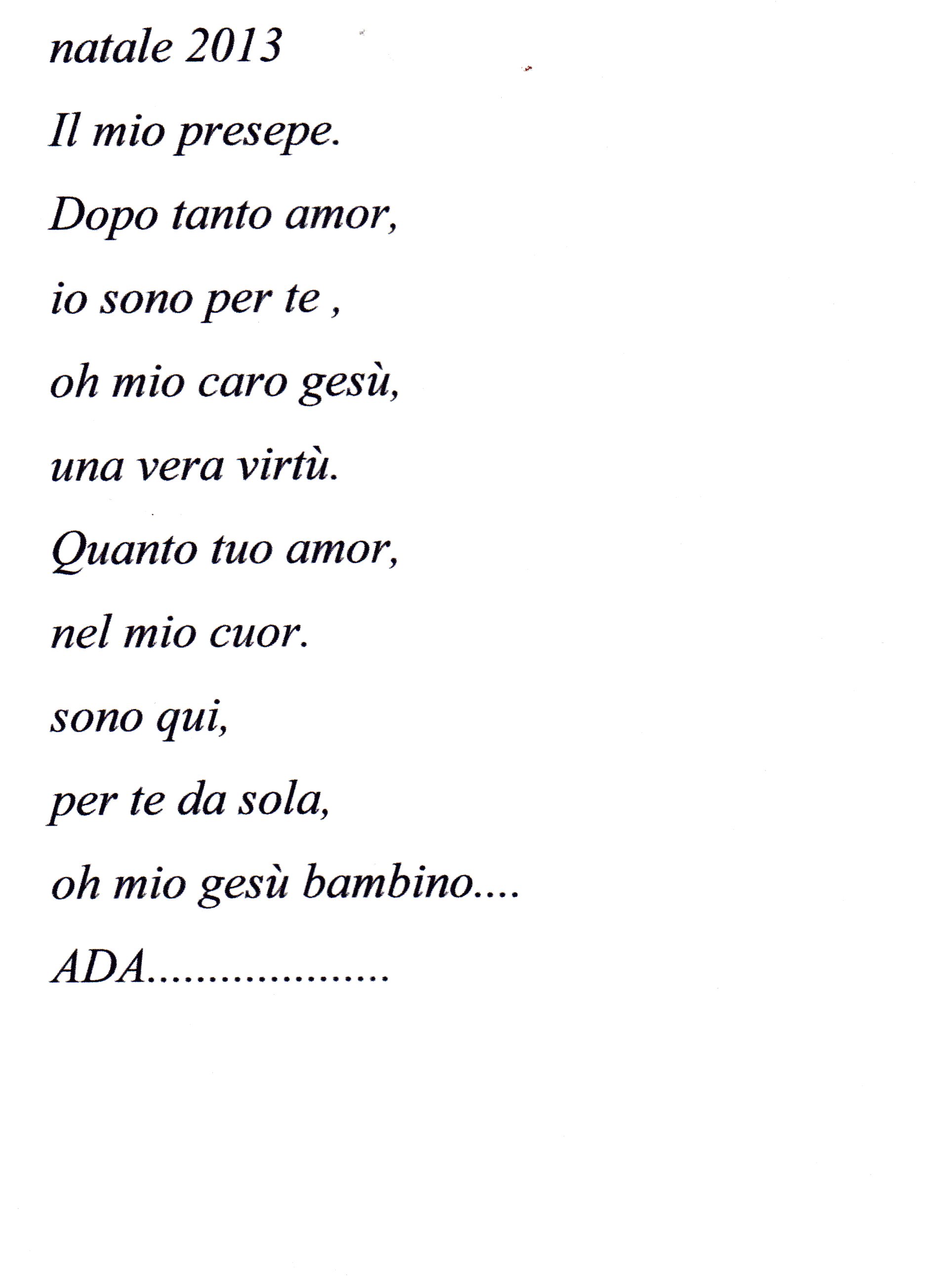 Poesie Di Natale Per Anziani.Poesie Di Ada Varriale Della Casa Albergo Per Anziani S Francesco La Voce Del Volturno