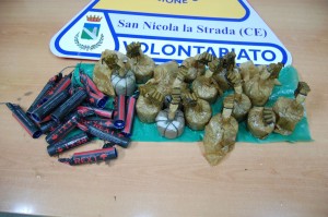 Botti ritrovati a Capodanno dalla Protezione civile
