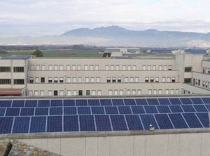 caserma Oreste Salomone impianto fotovoltaico