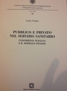 PubblicoEPrivatoNelServioSanitario_libro