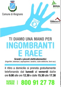 manifesto ingombranti alvignano