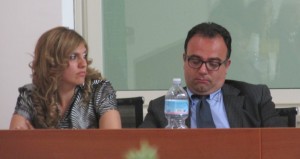 GRAZZANISE I due consiglieri neorizzontini, Federico Conte ed Orsolina Petrella