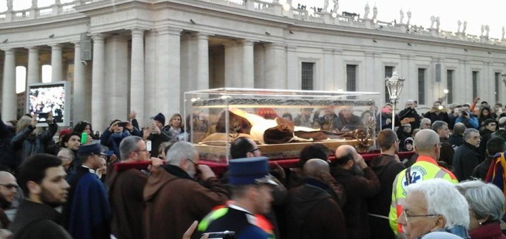 PADRE PIO ARRIVO