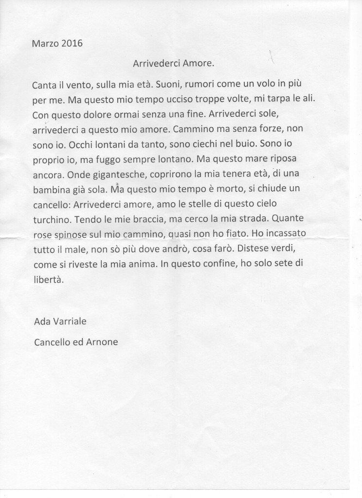 POESIE ADA VARRIALE ARRIVEDERCI AMORE 001