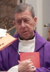 L'arcivescovo di Capua, mons. Salvatore Visco
