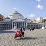 Foto vespa sightseeing
