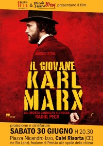 Locandina Proiezione Il Giovane Karl Marx