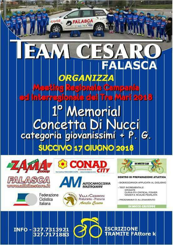 Memorial Concetta Di Nucci 17062018 locandina