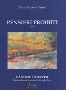 PENSIERI PROIBITI di E.N.CIORNEI copertina