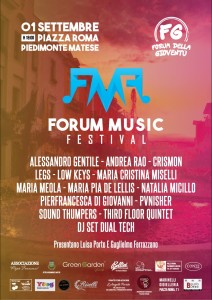 Forum Music Festival. formato verticale