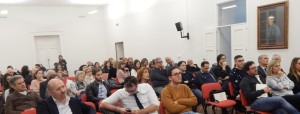 CASERTA Il pubblico presente in sala