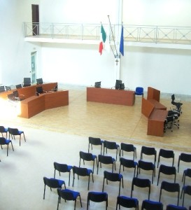 GRAZZANISE L'aula consiliare