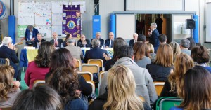 CASERTA Il colonnello Giuseppe Casapulla apre i lavori del convegno