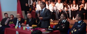 GRAZZANISE Il magistrato Cesare Sirignano durante un precedente convegno