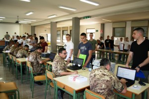 5. Un momento dell'incorporo