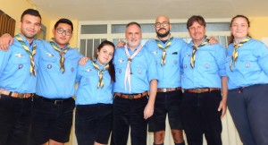 Capi e scout del Gruppo Agesci Grazzanise 1