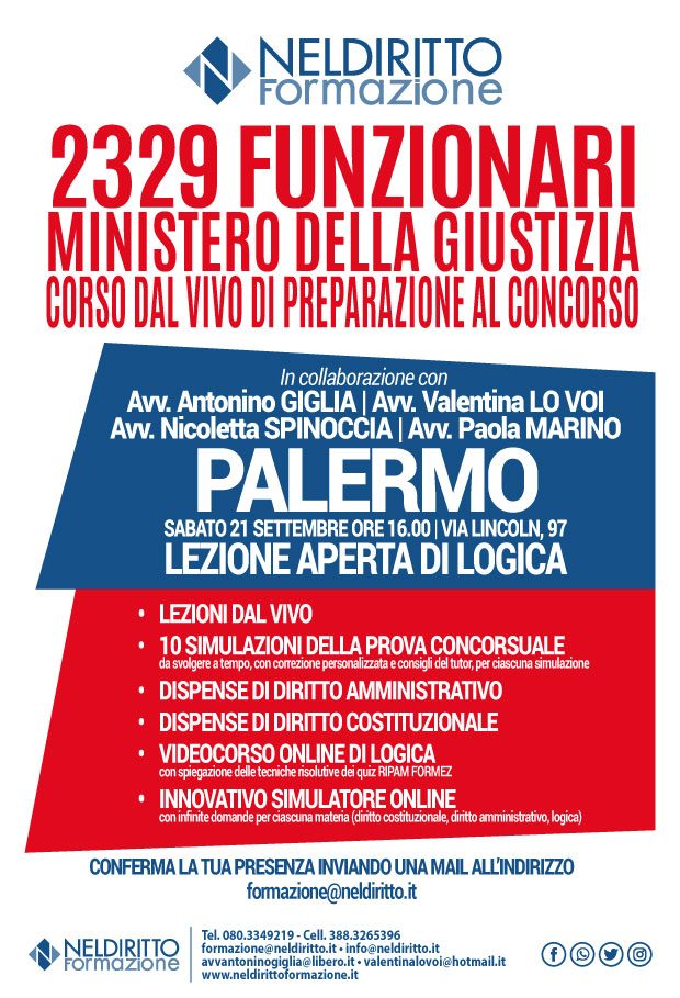 corso funzionari