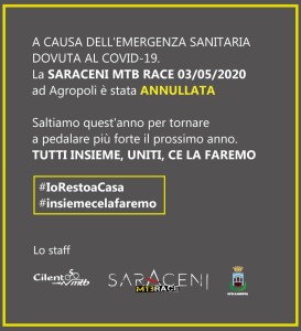 Saraceni Mtb Race 2020 annullamento