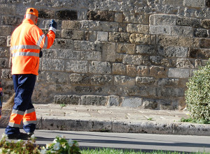 Operatore ecologico, spazzamento stradale