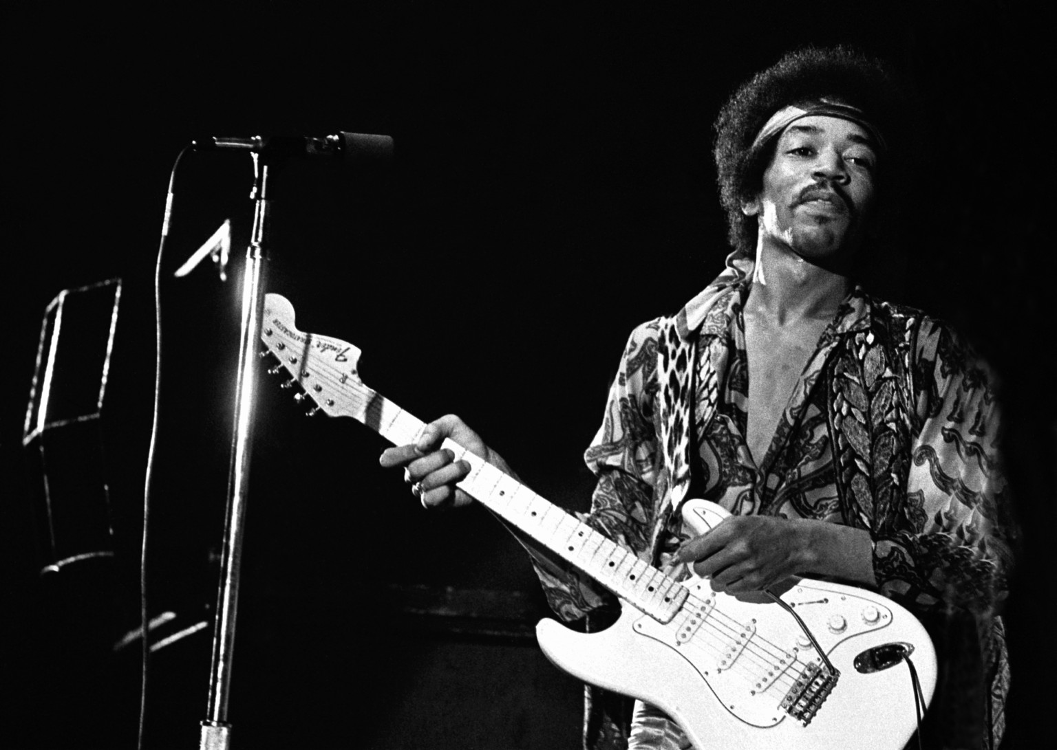 Concerto e manifesti omaggio per tutti di hendrix la voce del
